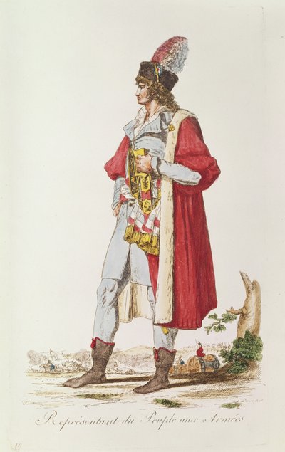 Volksvertreter der Armeen von Jacques Louis David